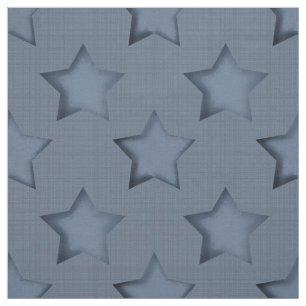Tecido Estrelas azuis