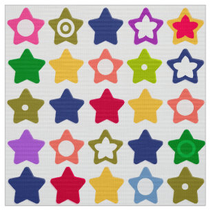 Tecido Estrelas brilhantes