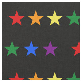 Tecido ESTRELAS DA BANDEIRA DO ARCO-ÍRIS + suas ideias