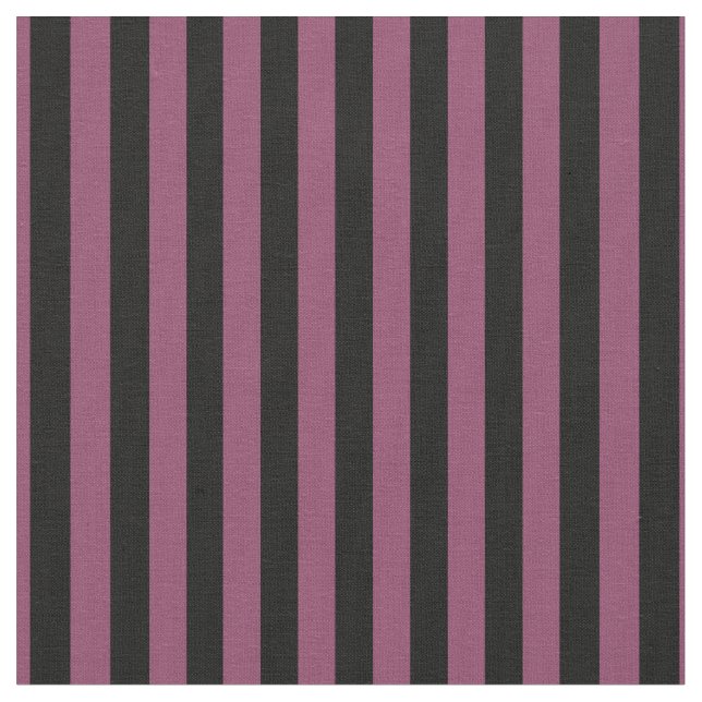 Tecido Estrias Boutique - Preto-Rosa-Tecido (Detalhe)