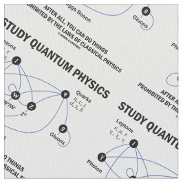 Tecido Estudo Física Quântica Higgs Modelo Padrão de Camp