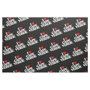 TECIDO EU AMO CABO VERDE