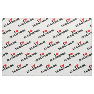 TECIDO EU AMO EL SALVADOR