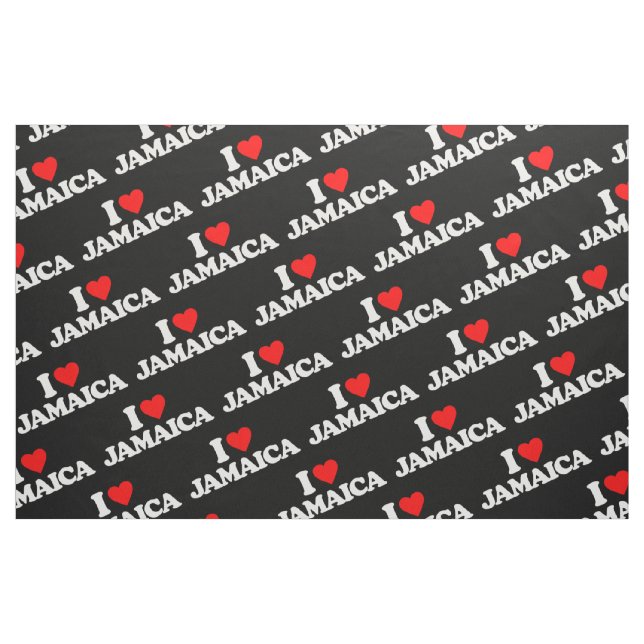 TECIDO EU AMO JAMAICA (Fat Quarter)