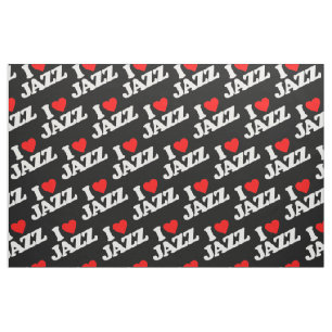 TECIDO EU AMO O JAZZ