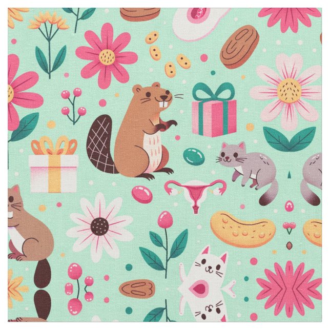 Tecido Eufemismos femininos (Detalhe)