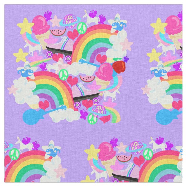 Tecido Explosão Totalmente Oitenta (Detalhe)