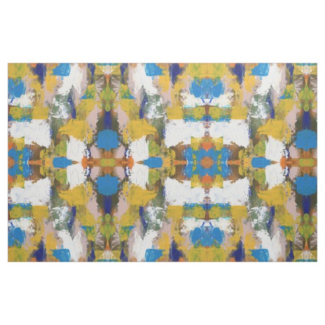 Tecido Expressão abstrata #11 (grande) por Michael Moffa (Jarda)