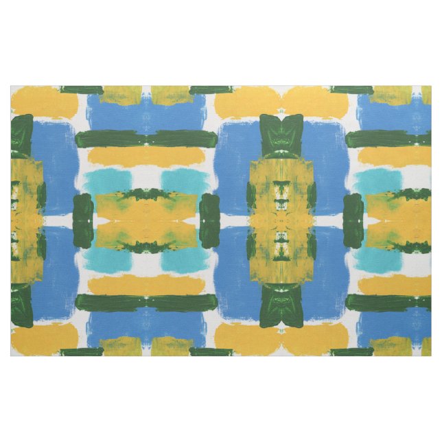 Tecido Expressão abstrata #3 (grande) por Michael Moffa (Jarda)