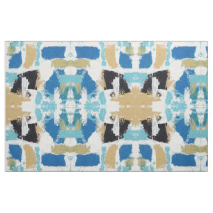 Tecido Expressão abstrata #6 (grande) por Michael Moffa