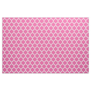 Tecido Expressões Ousadas Padrão Quatrefoil Marroquino Ro