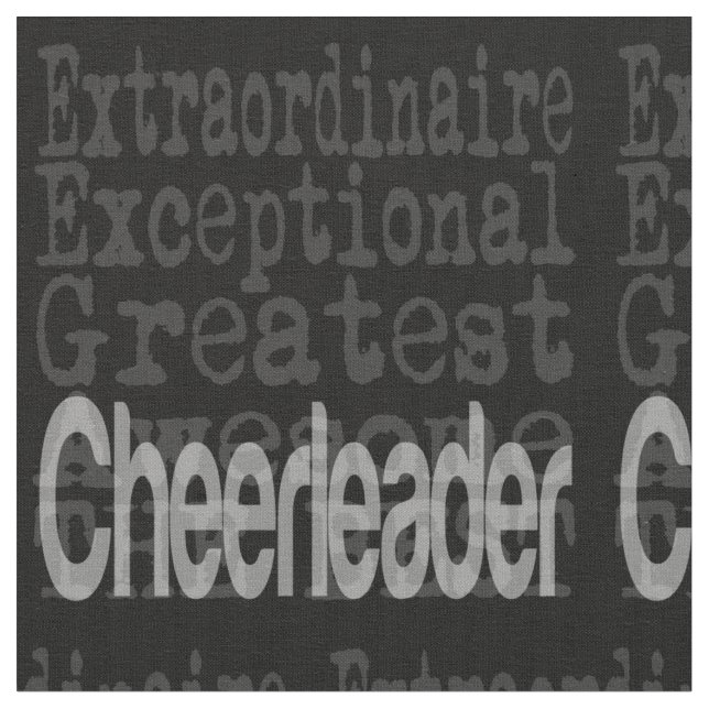Tecido Extraordinário cheerleader (Detalhe)