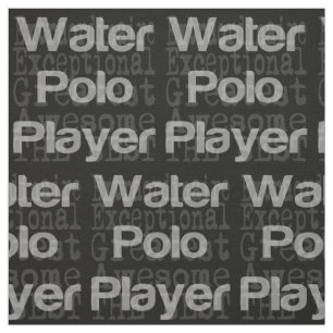 Tecido Extraordinário do jogador de polo aquático