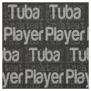 Tecido Extraordinário do Jogador de Tuba