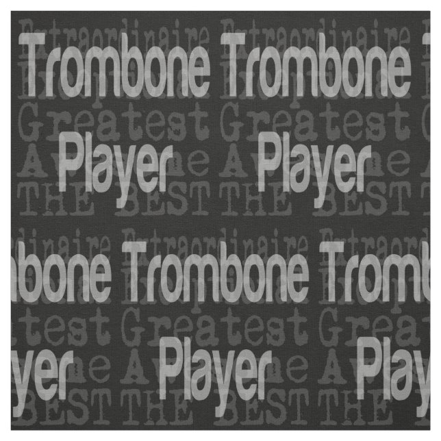 Tecido Extraordinário do Trombone Player (Modelo)