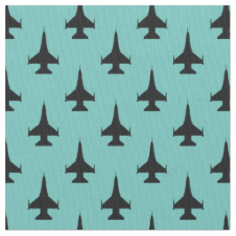Tecido F-16 Padrão de Jato de Combatente de Viper Preto