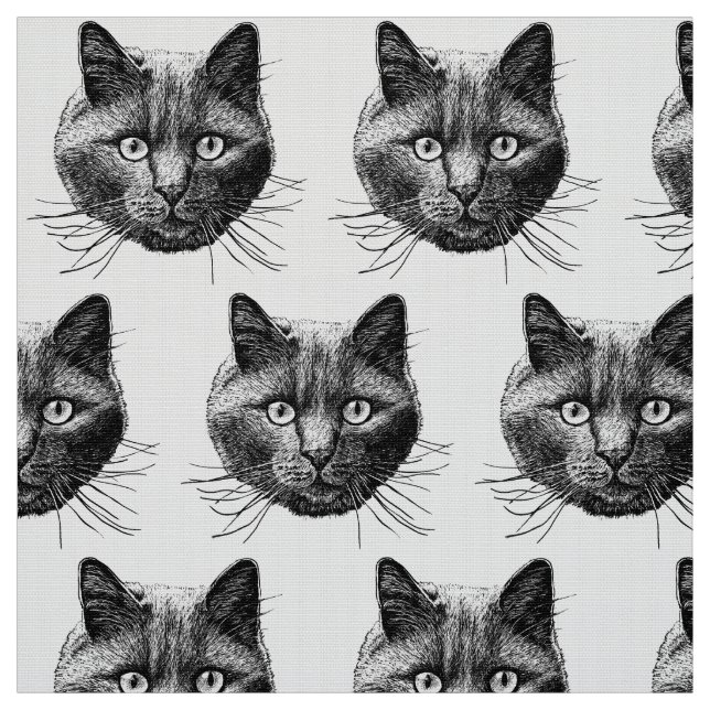 Tecido Face de Gato (Modelo)