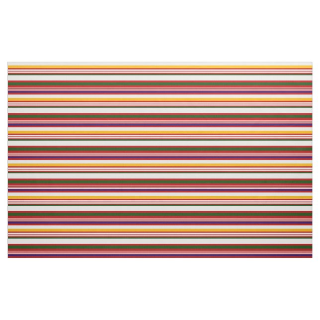 Tecido Faixa horizontal de doces (escala média) (Fat Quarter)