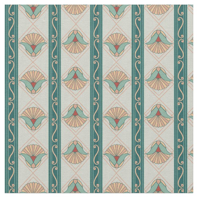 Tecido Faixa Verde 1920 (Detalhe)