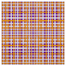 Tecido Faixas de Interceptação Púrpura e Laranja