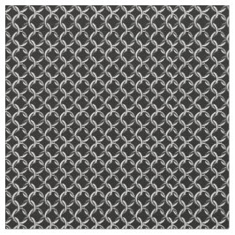 Tecido Falso olhar preto e cinzento de Chainmail da malha