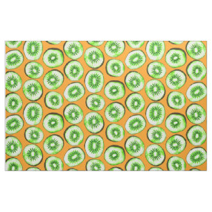 Tecido Fatias de Kiwi