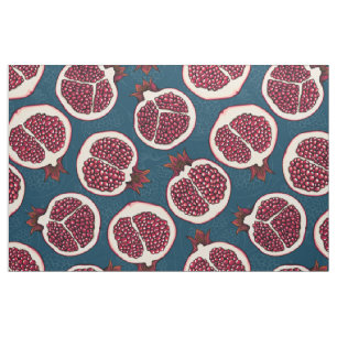 Tecido Fatias de romã