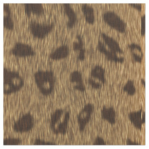 Tecido Faux Leopard Spots