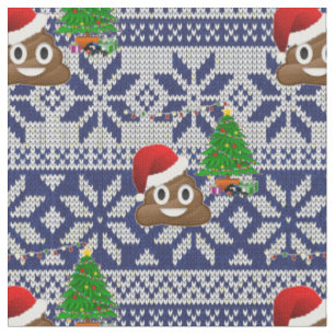 tecido feio do emoji do tombadilho da camisola do