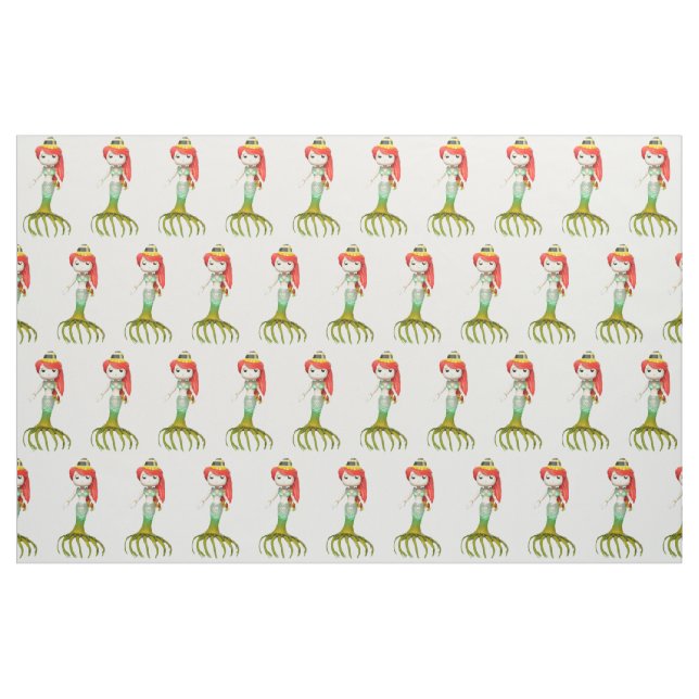Tecido Feiticeira de Sereia Bonita (Fat Quarter)
