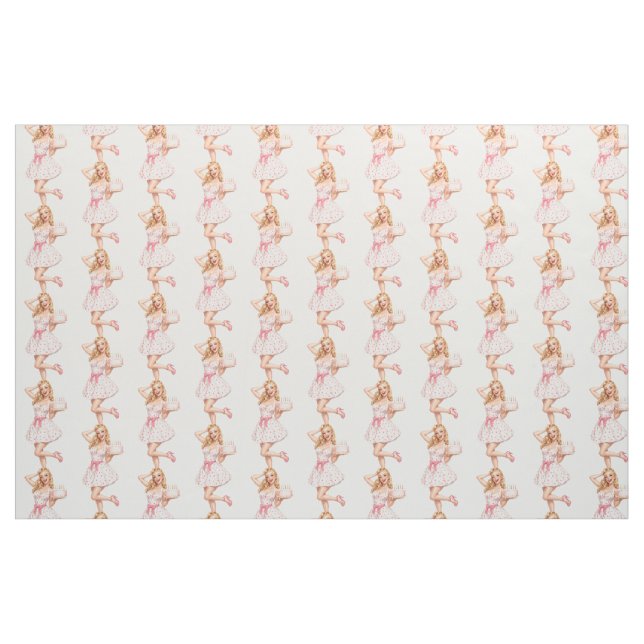 Tecido Feliz Aniversário Garota da Festa Thunder_Cove (Fat Quarter)