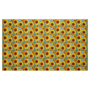 Tecido Feliz Bubble Sunflower