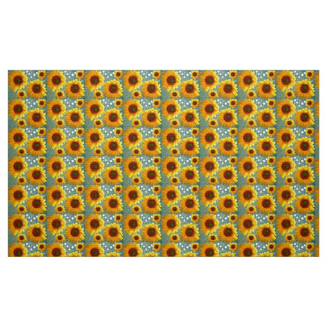 Tecido Feliz Bubble Sunflower (Fat Quarter)