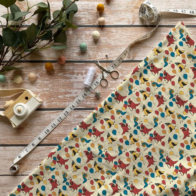 Tecido Feliz Dia de Pássaro Pássaros Cartoon Ameaçaram An (Criador carregado)