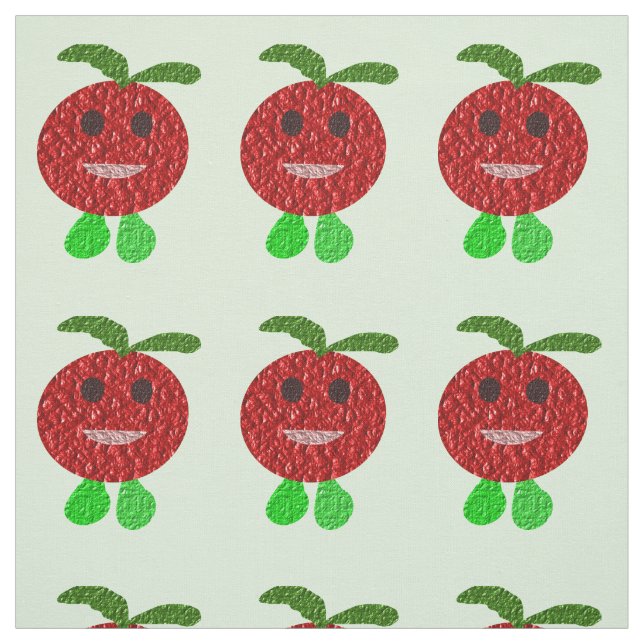 Tecido feliz do Artesanato de tomate (Modelo)