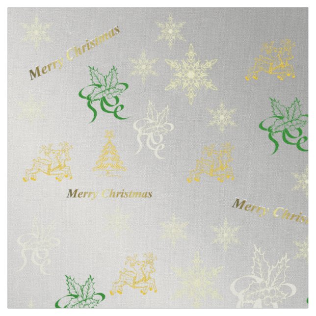 Tecido feliz natal (Detalhe)