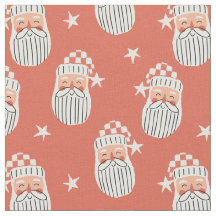 Feliz Natal - Face de Papai Noel berçário inverno