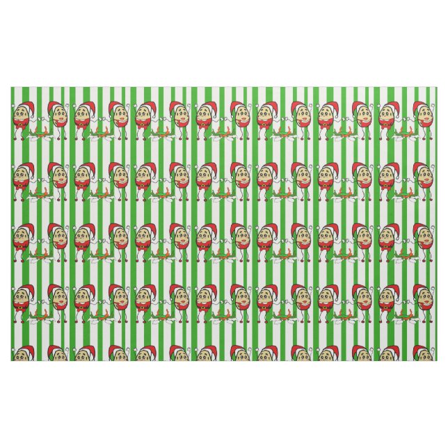 Tecido Feliz Natal Navidad para el Comelón Pupusas (Fat Quarter)