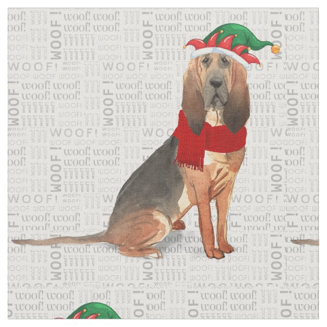 Tecido Feriado de Natal de Sangue (Detalhe)