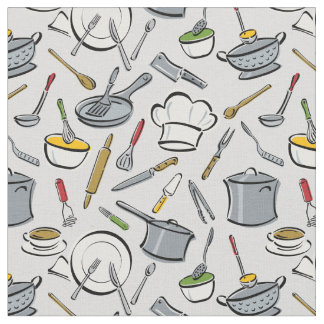 Tecido Ferramentas da cozinha