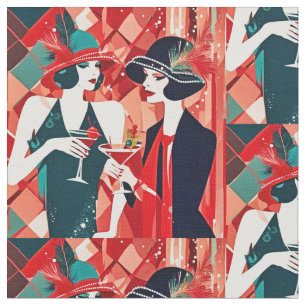 Tecido Festa de Natal Flapper