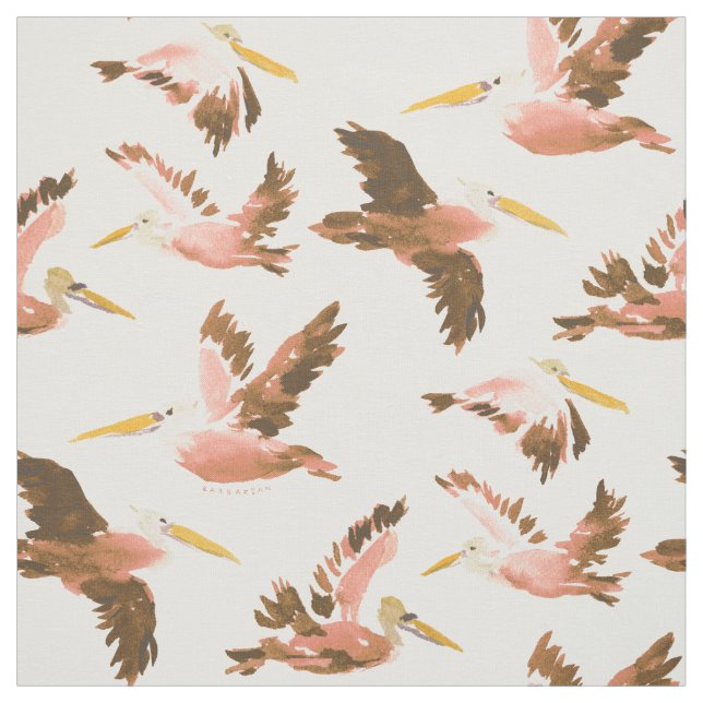 TECIDO FESTA PINK PELICAN (Modelo)