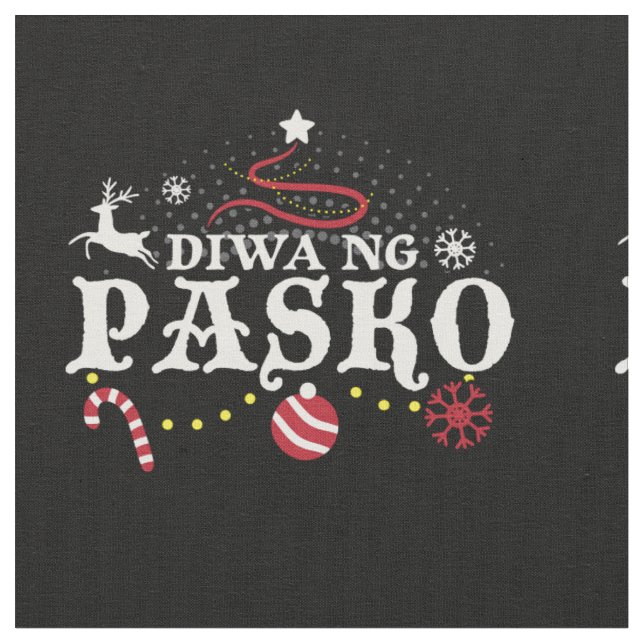 Tecido Filipinas Tagalog - Diwa Ng Pasko (Detalhe)