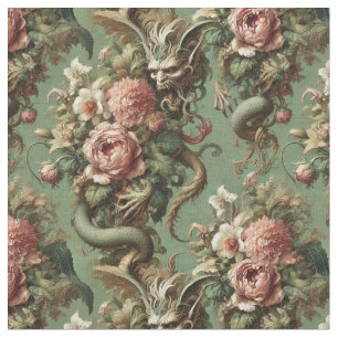 Tecido Finaria do Drac - Azulejo clássico gótico