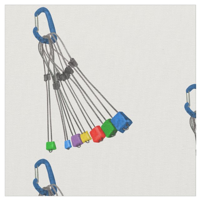 Tecido Fios e armários escaladores de rocha (Detalhe)