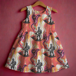 Tecido Fireman Pink