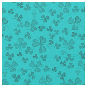 Tecido Fita Bonito e Fofo elegante do Shamrock Teal