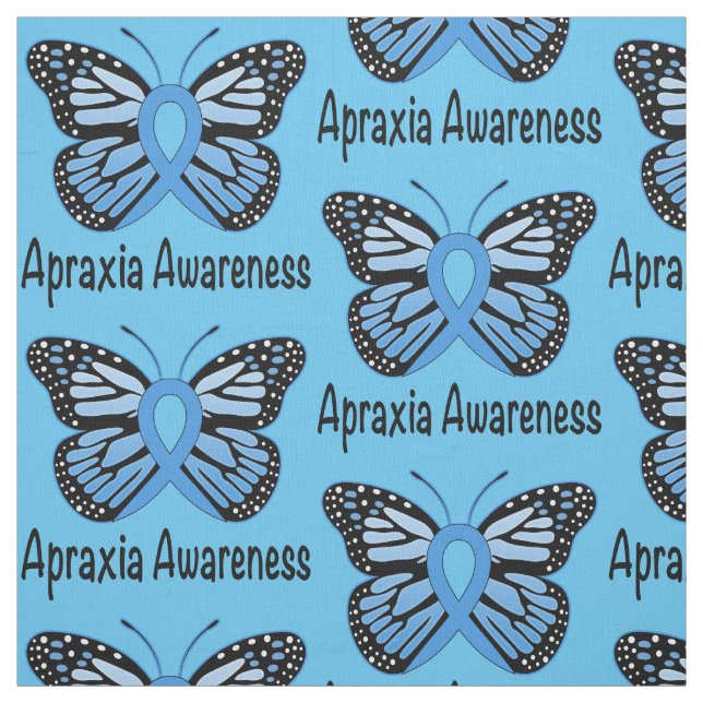 Tecido Fita da consciência da borboleta da apraxia (Modelo)