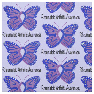 Tecido Fita da consciência da borboleta da artrite