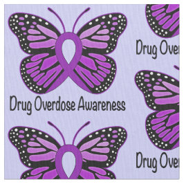 Tecido Fita da consciência da borboleta da overdose de